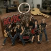 Rush Band Members Enamel Metal Collectible Keychain Rush Band Members Enamel Metal Collectible Keychain