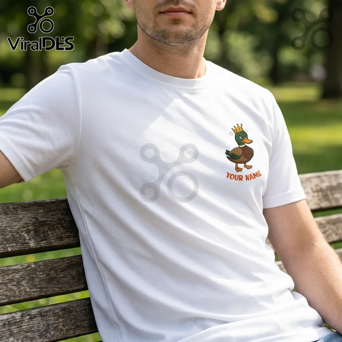 Angry Crowned Duck Personalized Shirt Angry Crowned Duck Personalized Shirt