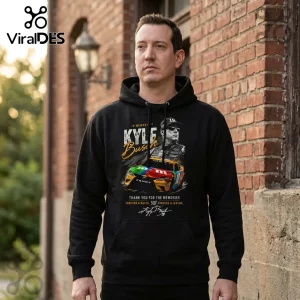 Kyle Busch Rowdy 18 Forever A Legend Memorial Hoodie