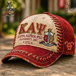 Kappa Alpha Psi Fraternity Vintage Est. 1911 Embroidered Baseball Cap