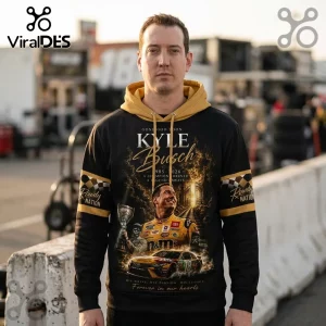 Kyle Busch Rowdy Nation #18 Legacy 1985-2026 Hoodie