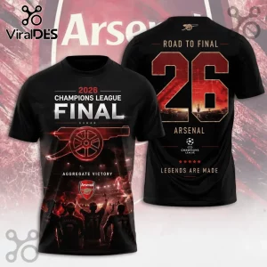 Arsenal 2026 Champions League Final Hoodie