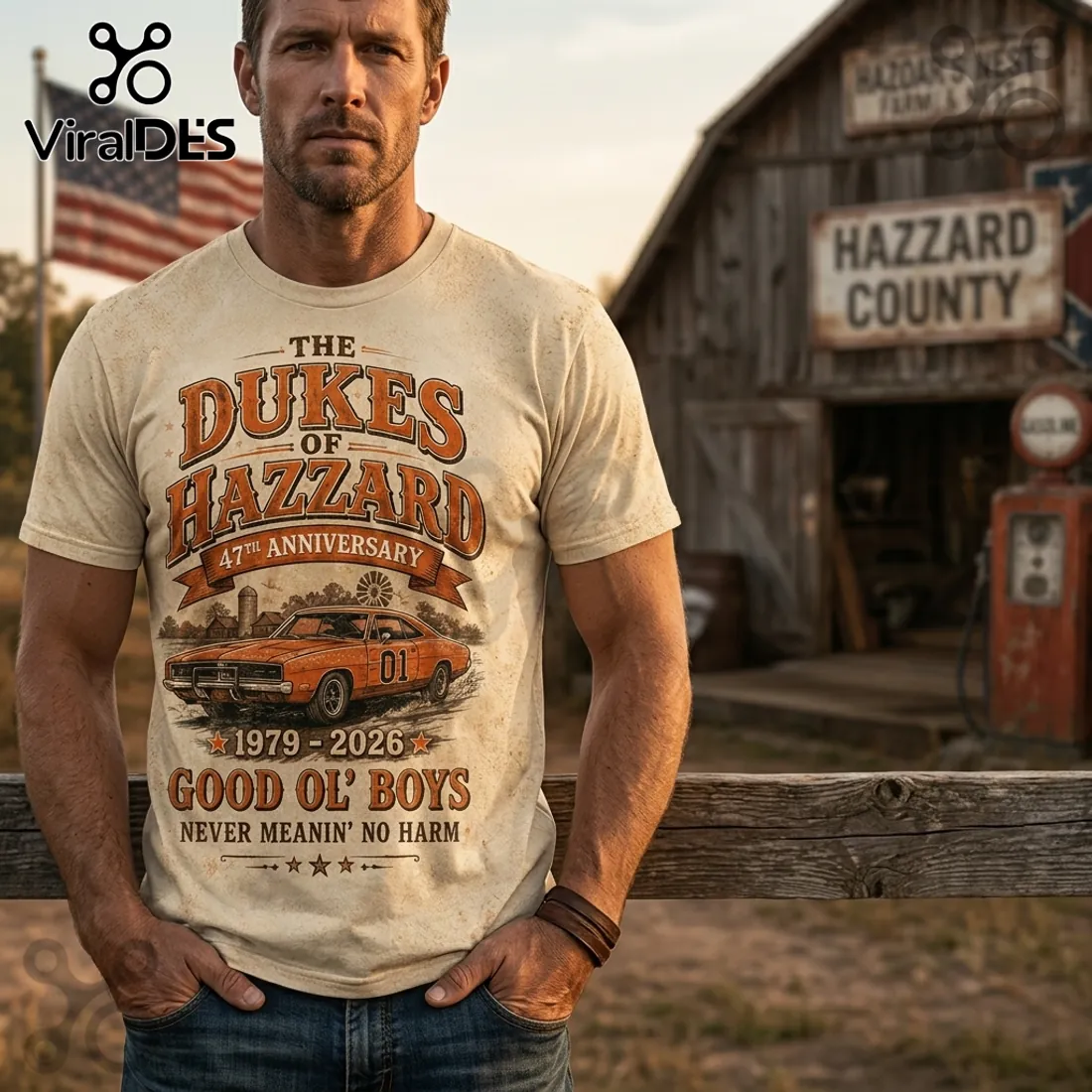 Dukes of Hazzard 47th Anniversary Shirt Dukes of Hazzard 47th Anniversary Shirt