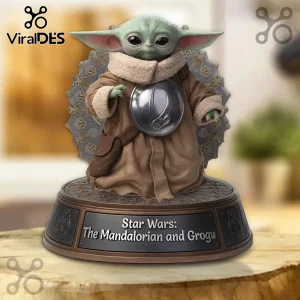 Star Wars Grogu The Child Mythosaur Sigil Acrylic Plaque
