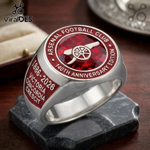 Arsenal Football Club 140th Anniversary Ring