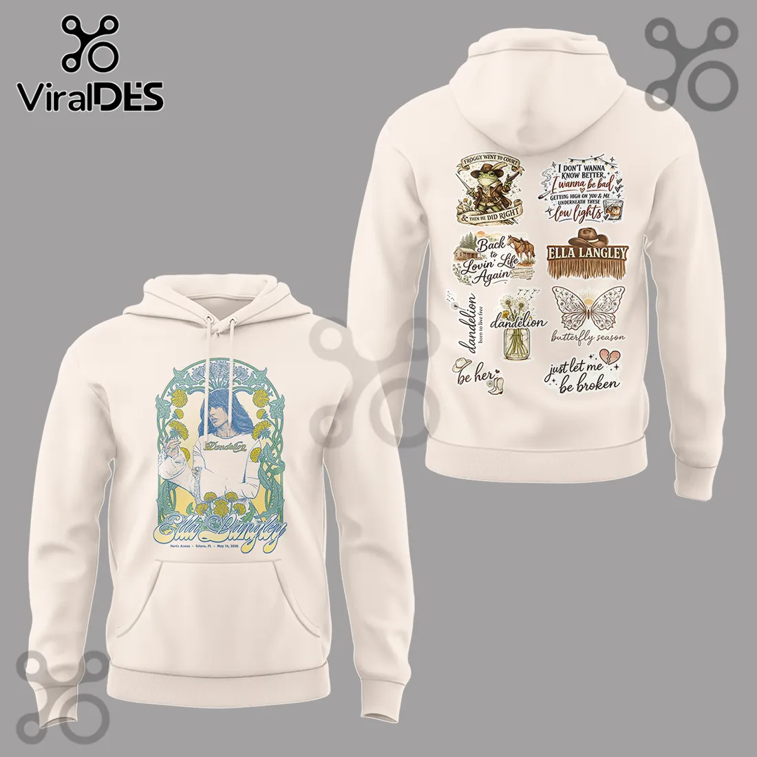 Ella Langley The Dandelion Tour 2026 Hoodie Ella Langley The Dandelion Tour 2026 Hoodie