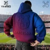 FC Barcelona Super Champions Player Hoodie