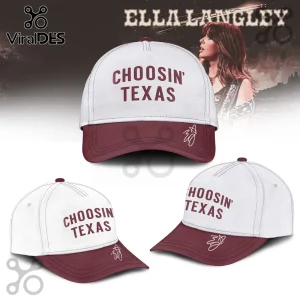 Ella Langley Dandelion Tour Signed Red Choosin’ Texas Graphic T-Shirt