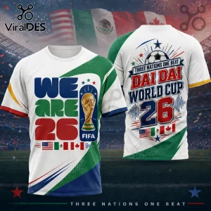 FIFA World Cup 2026 USA Mexico Canada Shirt