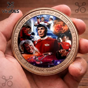 Star Trek 60th Anniversary Collectible Commemorative Coin