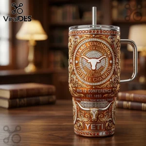 2026 Texas Longhorns Football Champion 40oz Tumbler