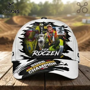 Ken Roczen 2026 Champion Limited Edition Baseball Cap Ken Roczen 2026 Champion Limited Edition Baseball Cap