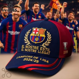 FC Barcelona Liga Champions Premium Baseball Cap FC Barcelona Liga Champions Premium Baseball Cap