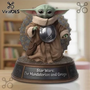 Star Wars Grogu The Child Mythosaur Sigil Acrylic Plaque