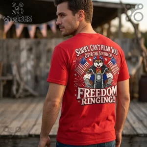 Buc-ee’s 4th of July Freedom Ringing Patriotic Red T-Shirt