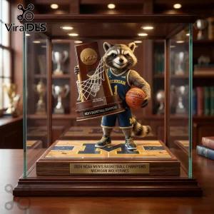 Rocket Raccoon x Michigan Wolverines 2026 Acrylic Plaque Rocket Raccoon x Michigan Wolverines 2026 Acrylic Plaque