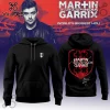 Martin Garrix Americas Tour Commemorative Concert Dates Black Pullover Hoodie