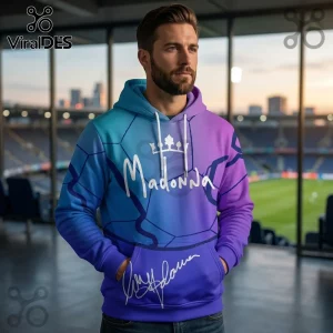 Madonna World Cup 2026 Halftime Show FIFA Gradient Hoodie