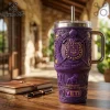 Oklahoma City Thunder Luxury Rhinestone 40oz Tumbler