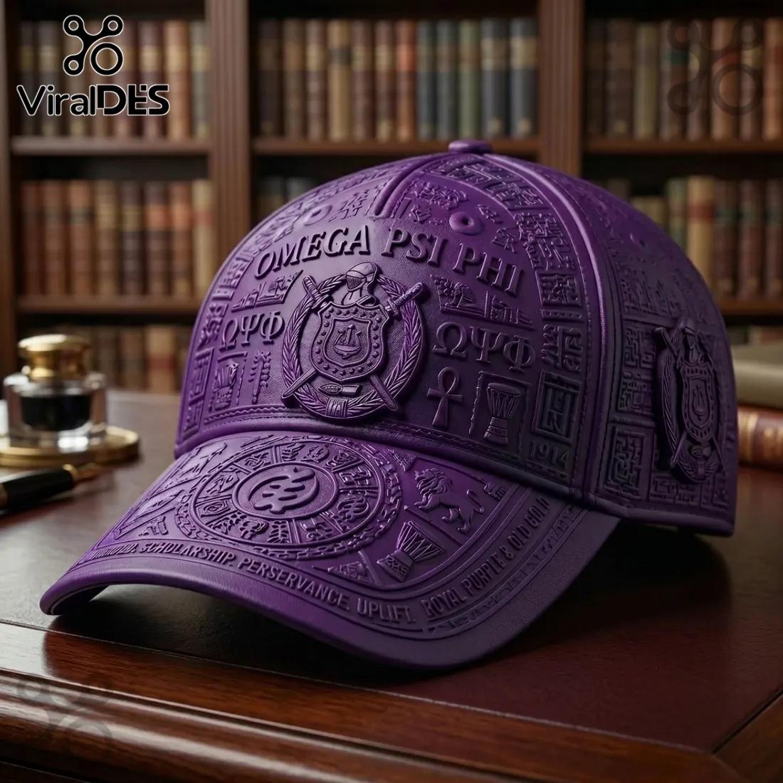 Omega Psi Phi Fraternity Royal Purple Baseball Cap 2026 Omega Psi Phi Fraternity Royal Purple Baseball Cap 2026