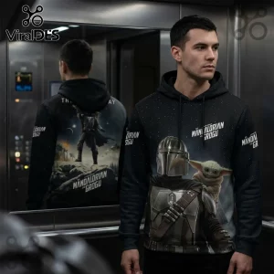 Star Wars The Mandalorian Grogu Pullover Hoodie 2026