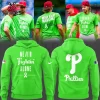 Philadelphia Phillies Mental Health ‘Strikeout Stigma’ Green Hoodie