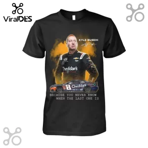 Kyle Busch Cheddar’s Scratch Kitchen Limited Edition T-Shirt Kyle Busch Cheddar’s Scratch Kitchen Limited Edition T-Shirt