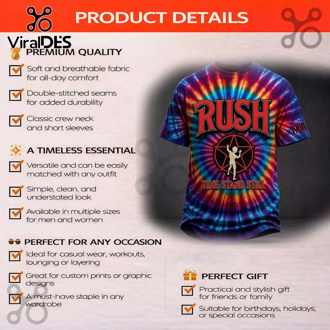 Rush Starman Time Stand Still Rock Band Shirt Rush Starman Time Stand Still Rock Band Shirt