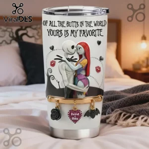 Nightmare Before Christmas Jack & Sally Tumbler