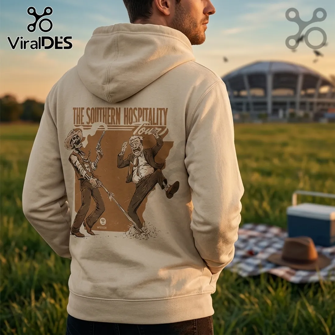 Southern Hospitality Tour The Black Crowes & Whiskey Myers Arkansas Hoodie Southern Hospitality Tour The Black Crowes & Whiskey Myers Arkansas Hoodie