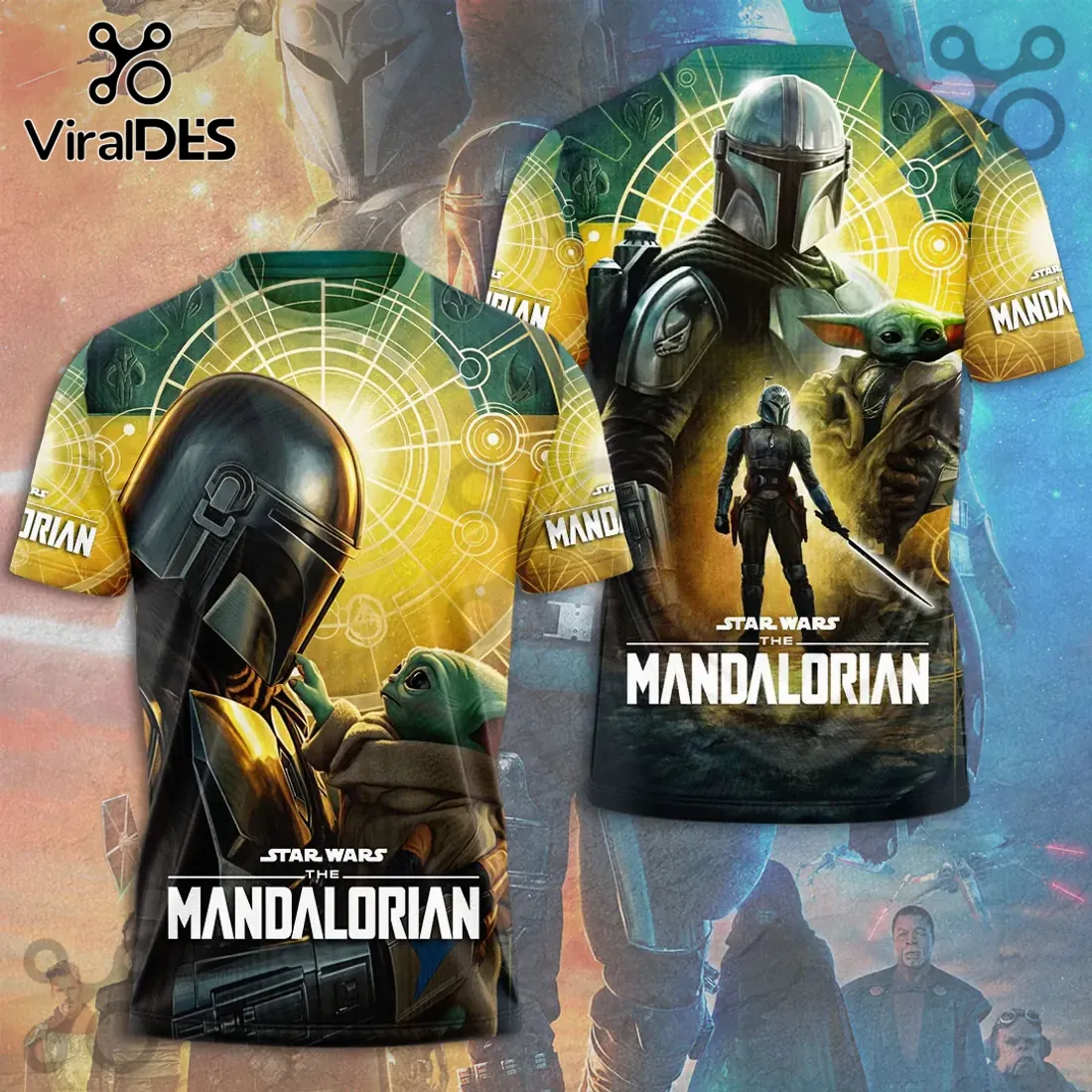 Star Wars Mandalorian Mando Grogu Premium Hoodie Star Wars Mandalorian Mando Grogu Premium Hoodie