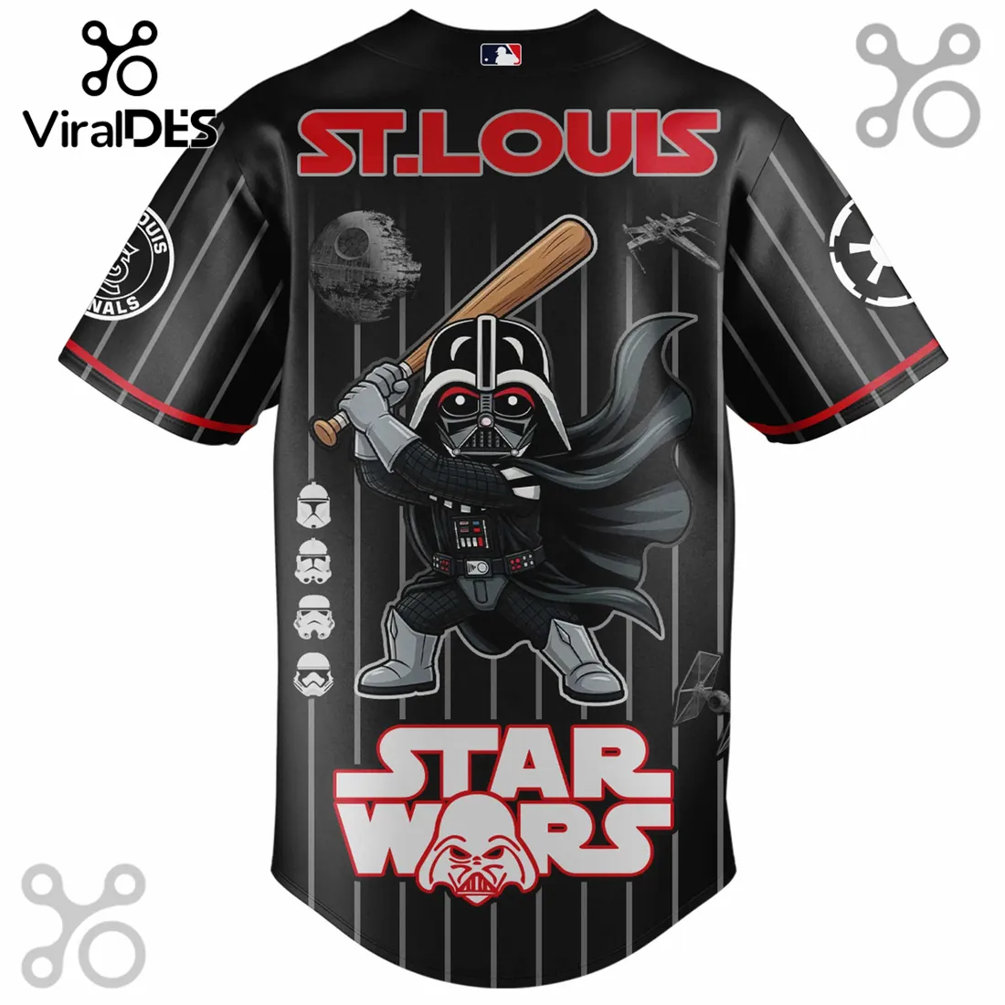 Star Wars St. Louis Cardinals Limited Edition Baseball Jersey Star Wars St. Louis Cardinals Limited Edition Baseball Jersey
