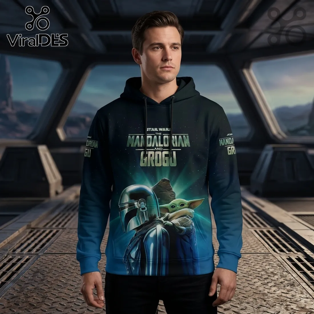 Star Wars The Mandalorian and Grogu Hoodie 2026 Star Wars The Mandalorian and Grogu Hoodie 2026