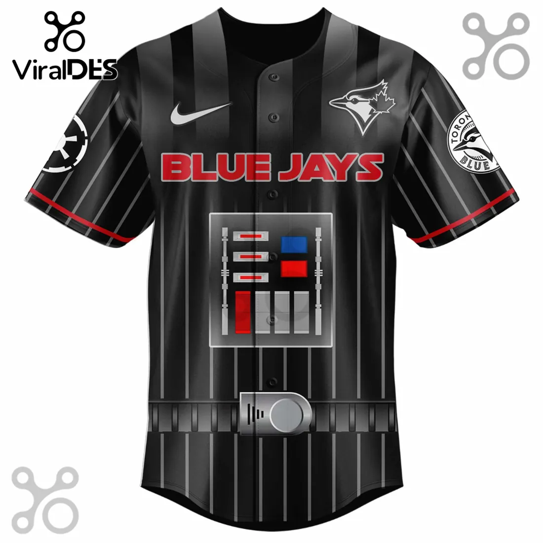 Star Wars Toronto Blue Jays Limited Edition Baseball Jersey Star Wars Toronto Blue Jays Limited Edition Baseball Jersey
