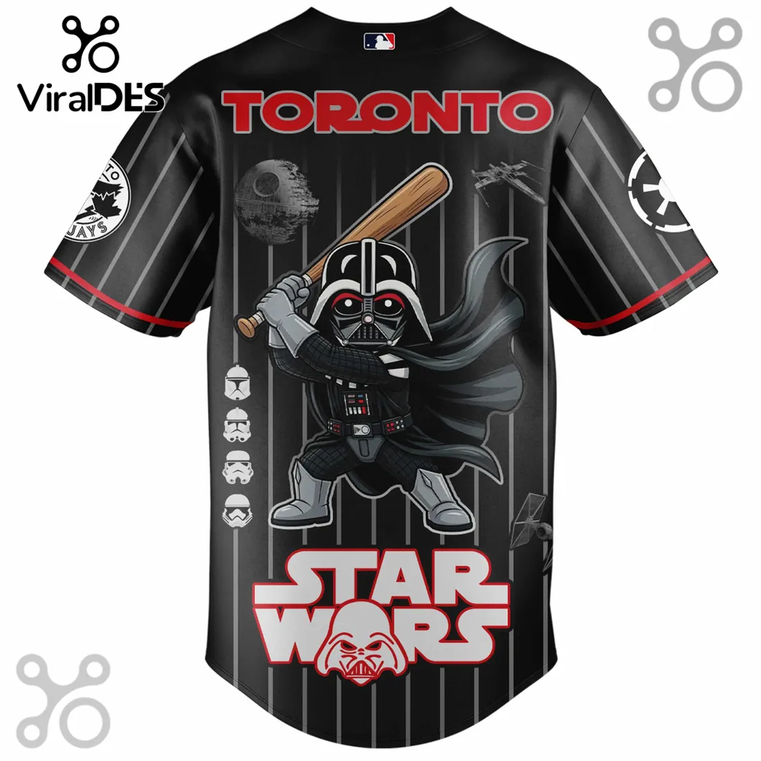 Star Wars Toronto Blue Jays Limited Edition Baseball Jersey Star Wars Toronto Blue Jays Limited Edition Baseball Jersey