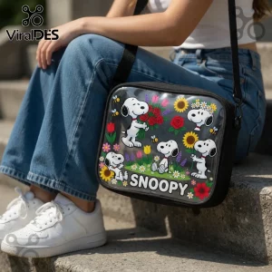 Snoopy Summer Beach Fun Crossbody Bag