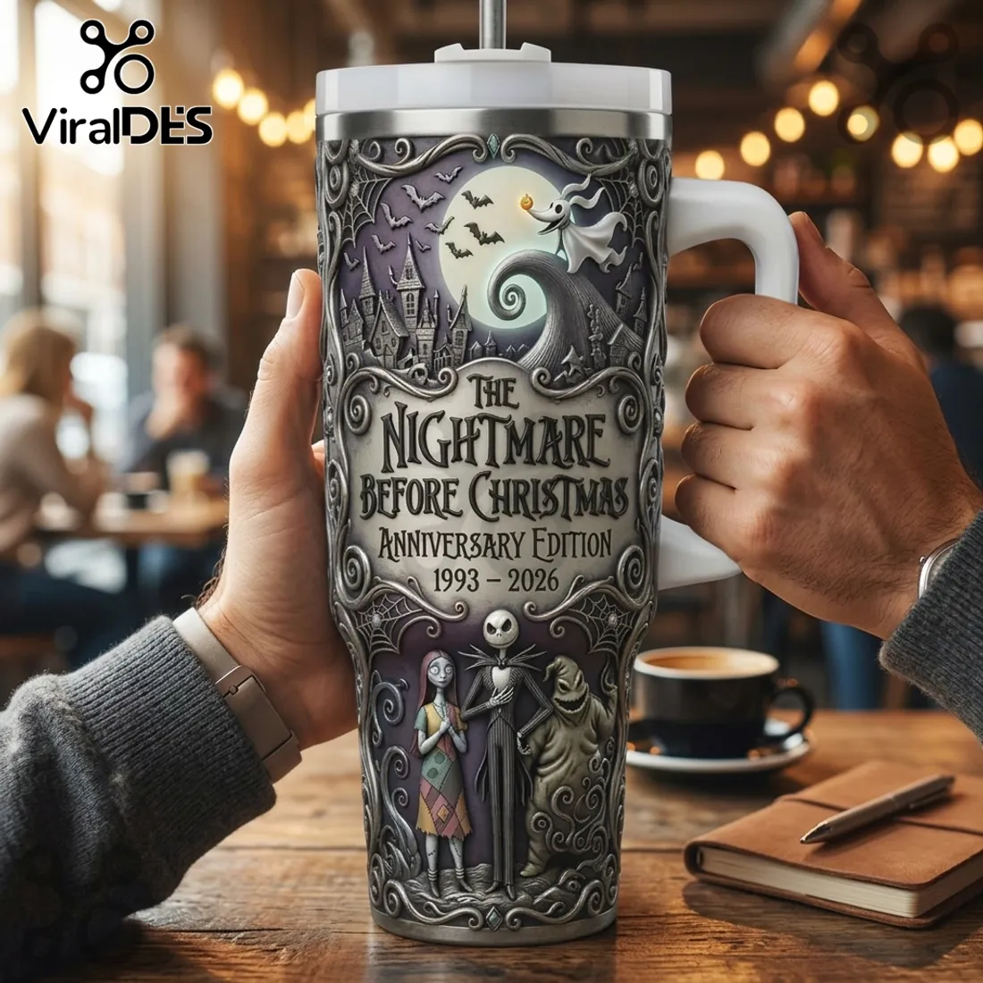 The Nightmare Before Christmas 1993-2026 Anniversary 40oz Tumbler The Nightmare Before Christmas 1993-2026 Anniversary 40oz Tumbler
