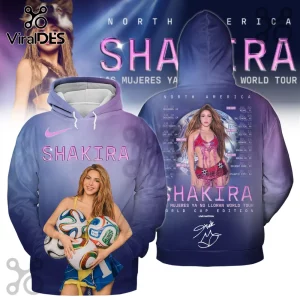 Shakira Mujeres Ya No Lloran World Tour 2026 Hoodie Shakira Mujeres Ya No Lloran World Tour 2026 Hoodie