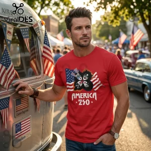 KISS America Patriotic 250 Years of Freedom T-Shirt