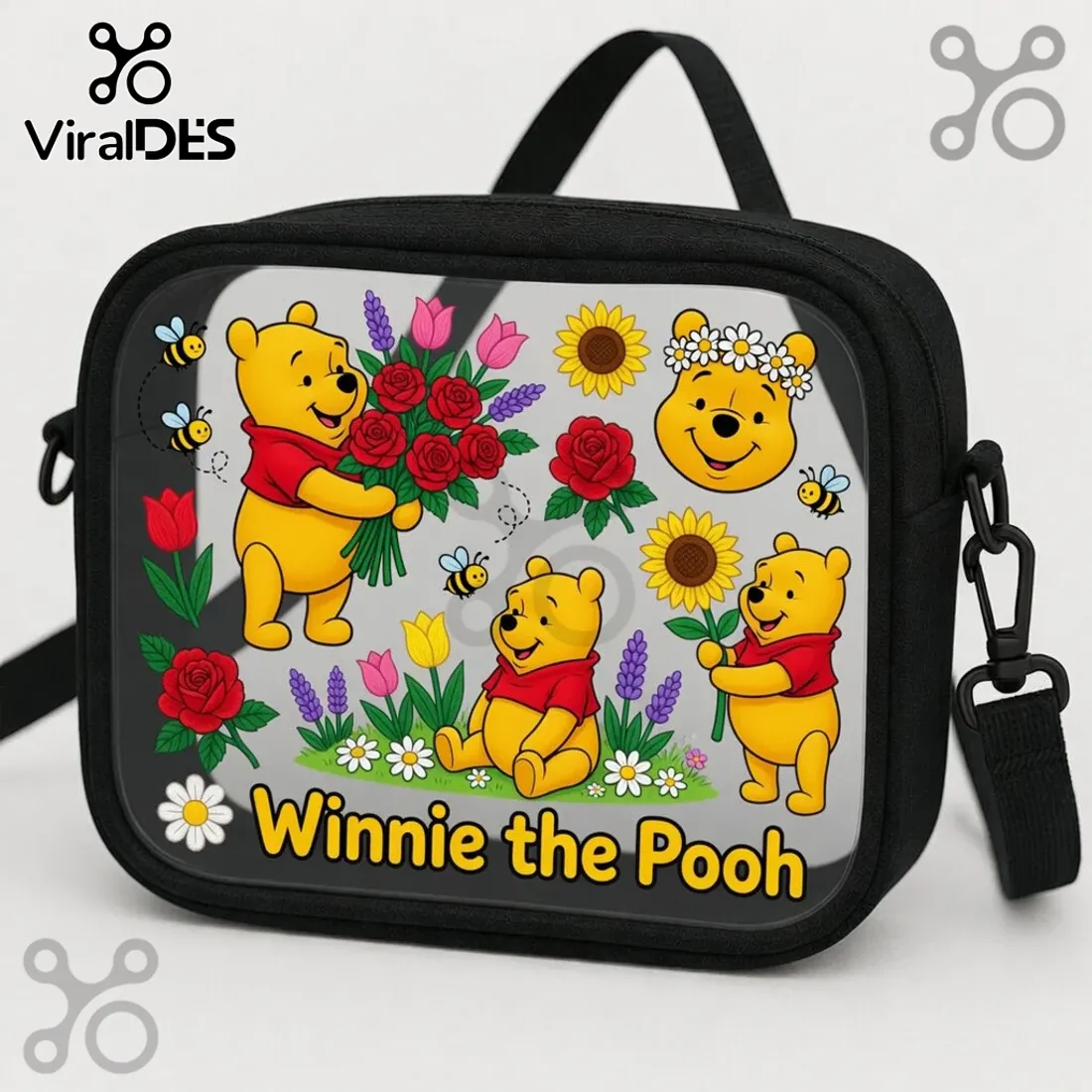 Winnie the Pooh Beach Summer Crossbody Bag Winnie the Pooh Beach Summer Crossbody Bag