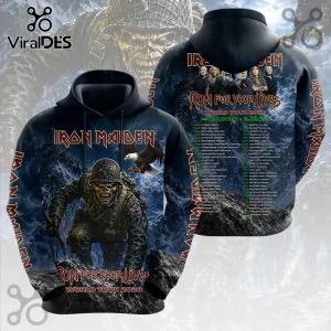Iron Maiden Run For Your Lives 2026 World Tour Hoodie