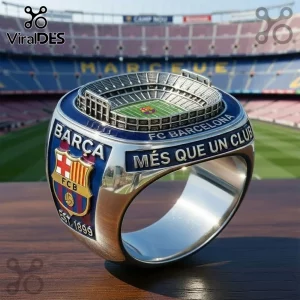FC Barcelona Camp Nou Collectible Ring