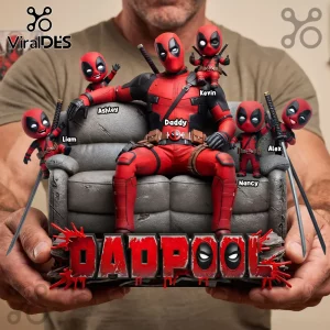Dadpool Personalized Marvel Family Figurine