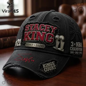 Stacey King x Chicago Bulls 3x NBA Champion Distressed Cap Stacey King x Chicago Bulls 3x NBA Champion Distressed Cap