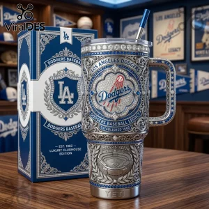 Los Angeles Dodgers Luxury Engraved 40oz Colossus Travel Mug