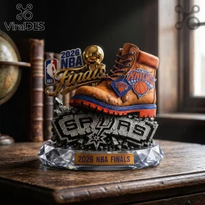 New York Knicks 2026 NBA Finals Sculpted Acrylic Plaque