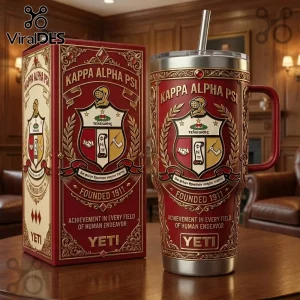 Yeti x Kappa Alpha Psi 40oz Stanley Tumbler