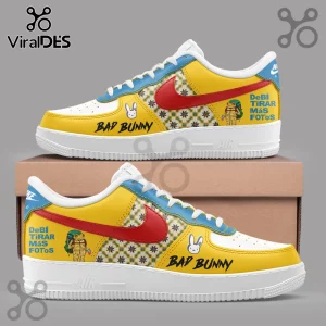 Bad Bunny Debi Tirar Mas Fotos World Tour 2026 Air Force 1 Sneakers
