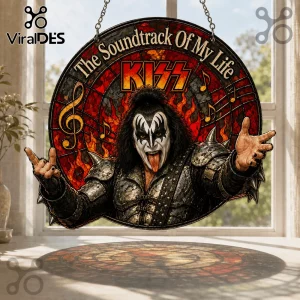 KISS The Soundtrack Of My Life Gene Simmons Suncatcher