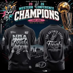 San Antonio Spurs 2026 Western Conference Champions T-Shirt
